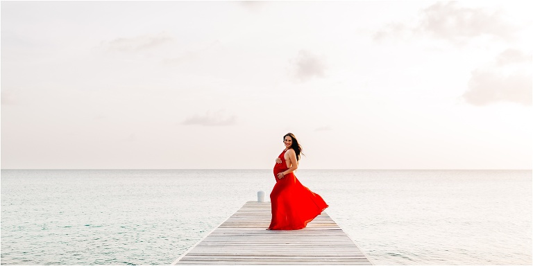 Cayman maternity shoot